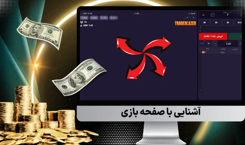 آشنایی با صفحه بازی