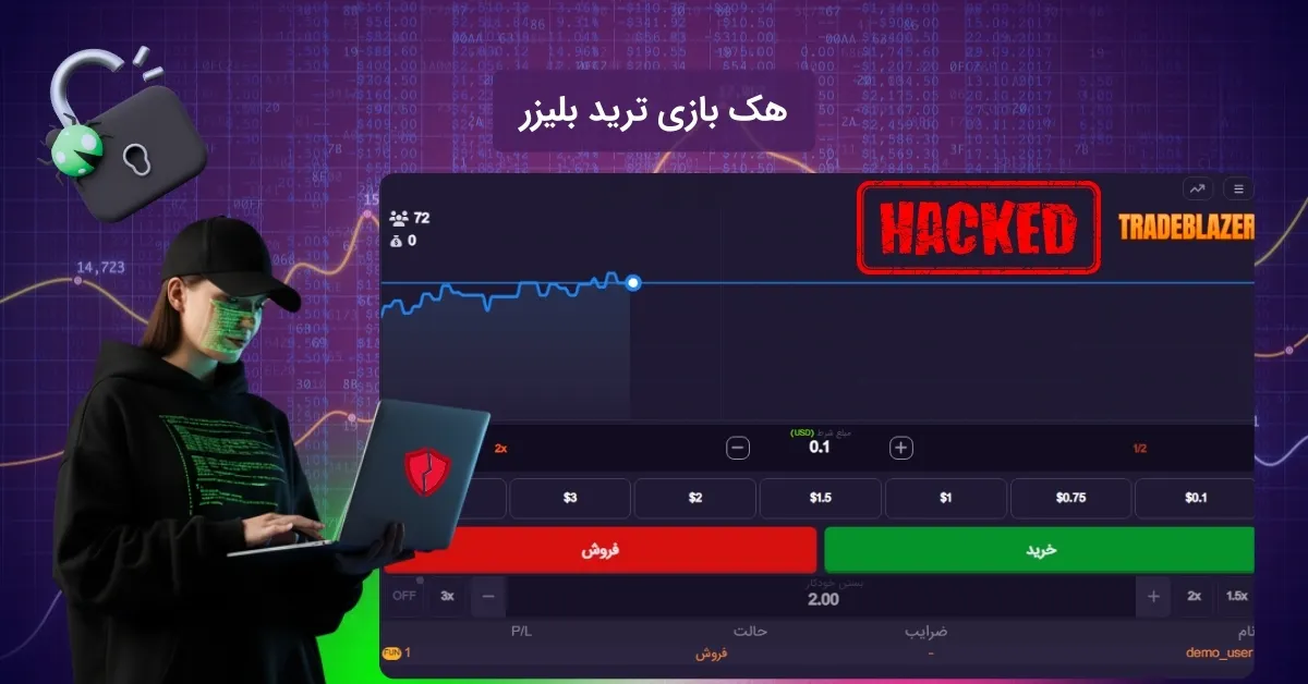 هک بازی ترید بلیزر