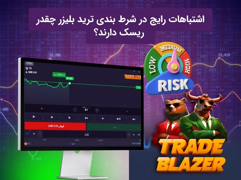 بررسی ریسک اشتباهات رایج در ترید بلیزر